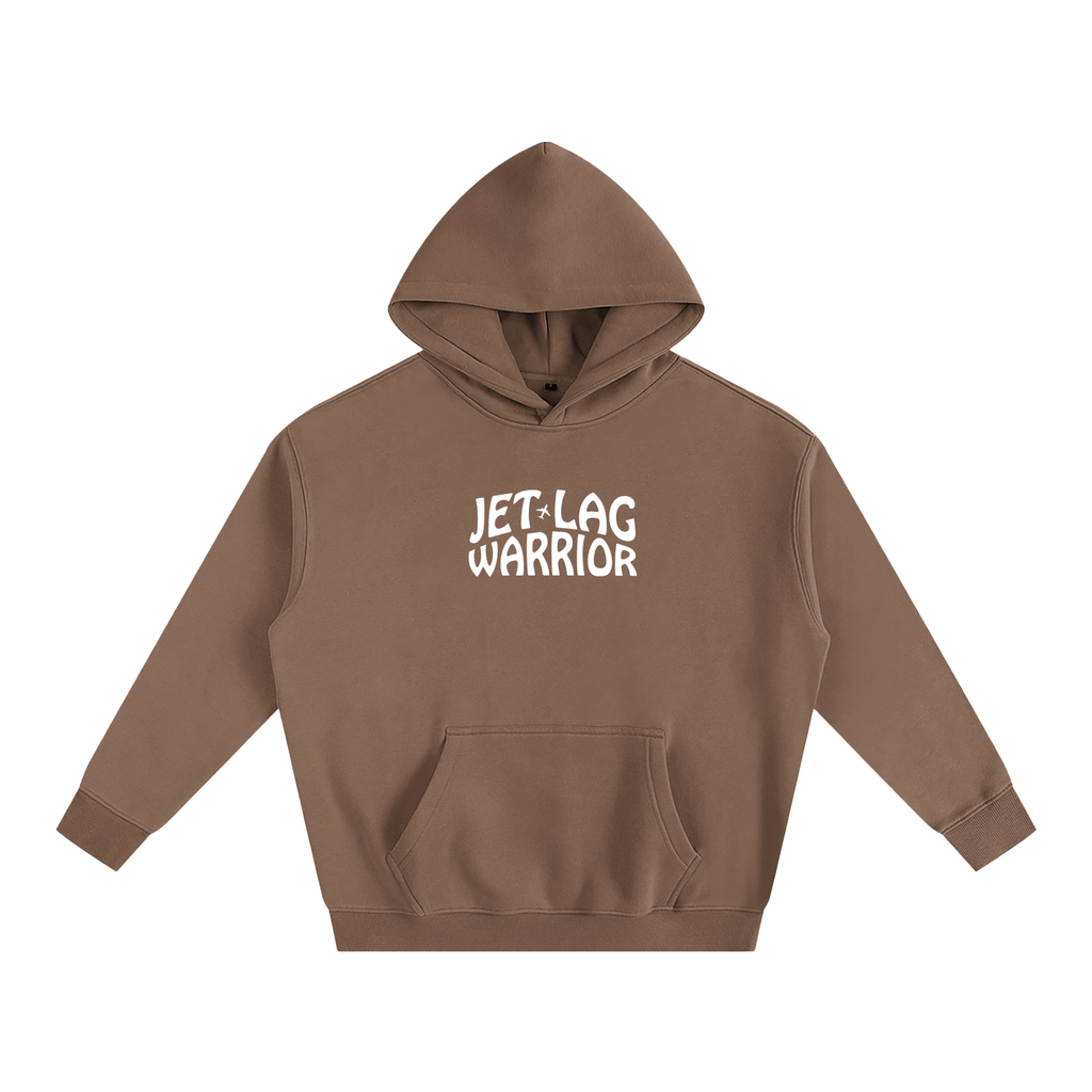 Jet Lag Warrior Fleeced Hoodie