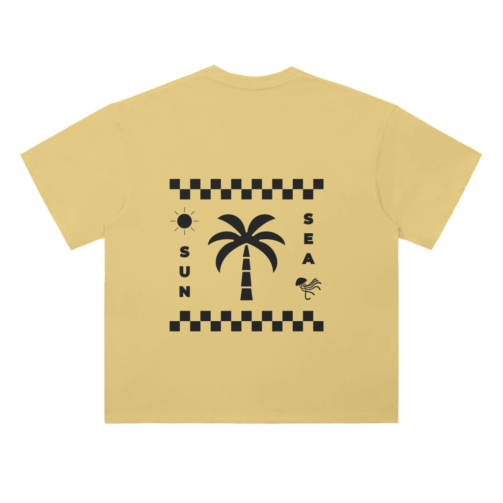 Sun & Sea Drop Shoulder T-Shirt