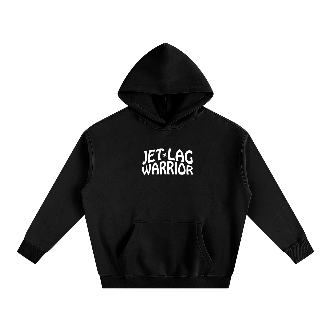 Jet Lag Warrior Fleeced Hoodie