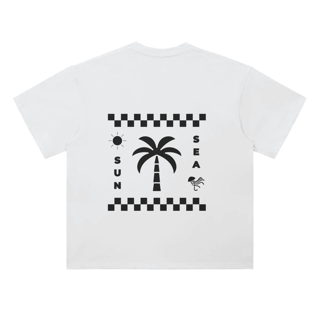 Sun & Sea Drop Shoulder T-Shirt