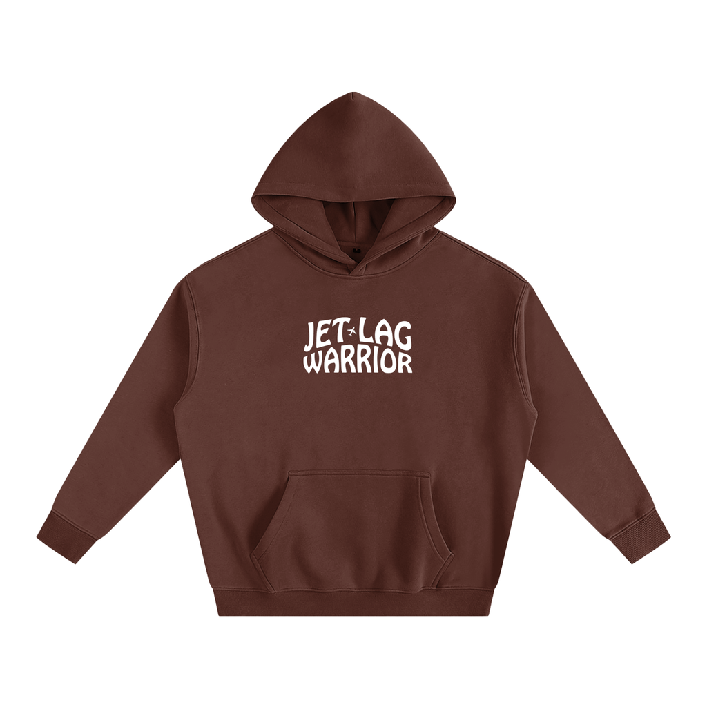 Jet Lag Warrior Fleeced Hoodie